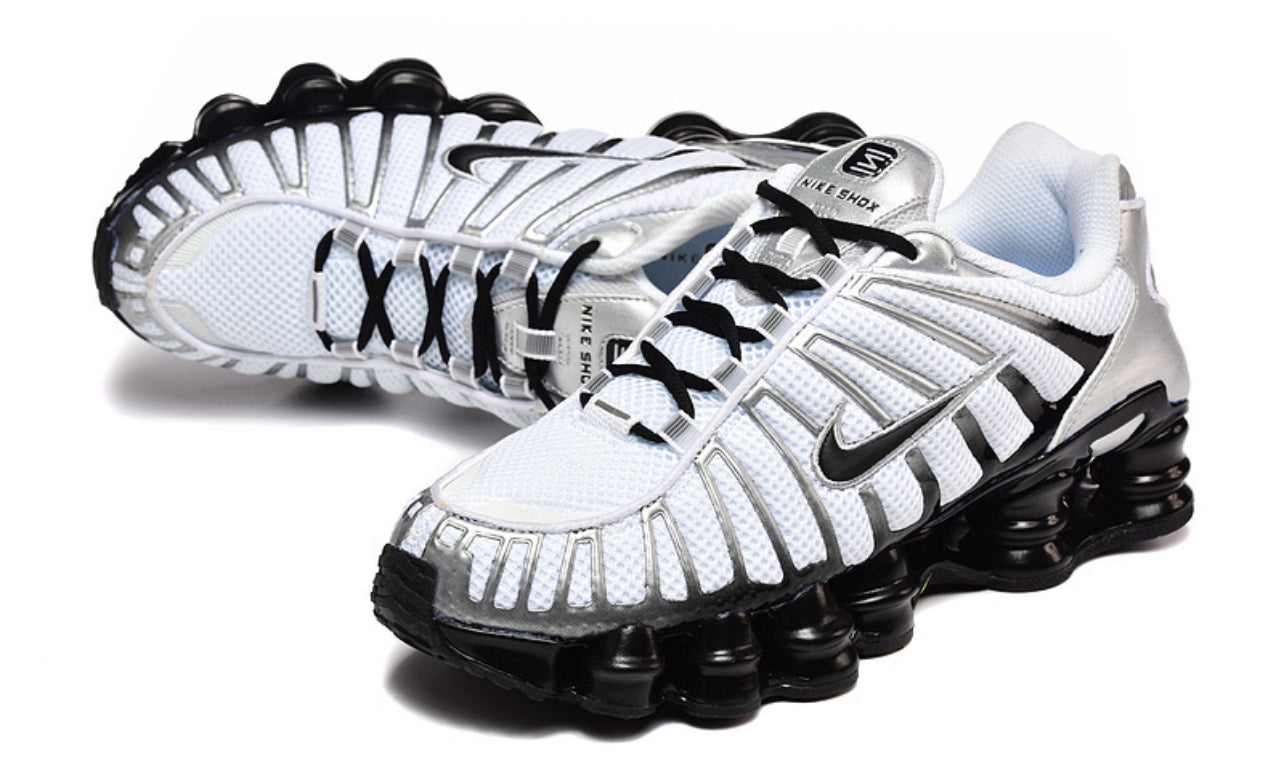 Air Shox TL White-Silver