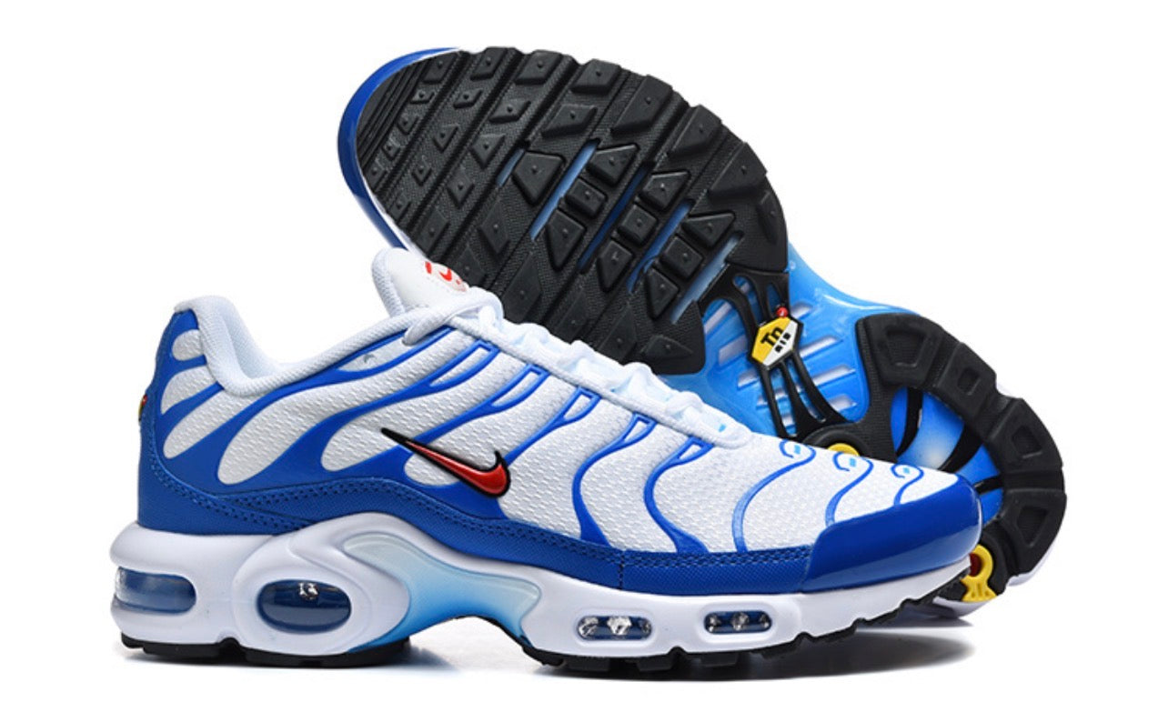 Air Plus TN White-Team Orange-Signal Blue - OLD ROYAL