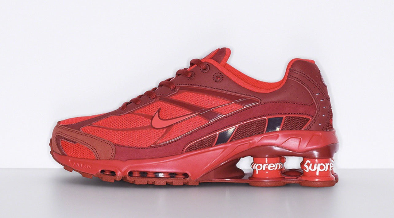 Supreme x Shox Ride 2 Triple Red