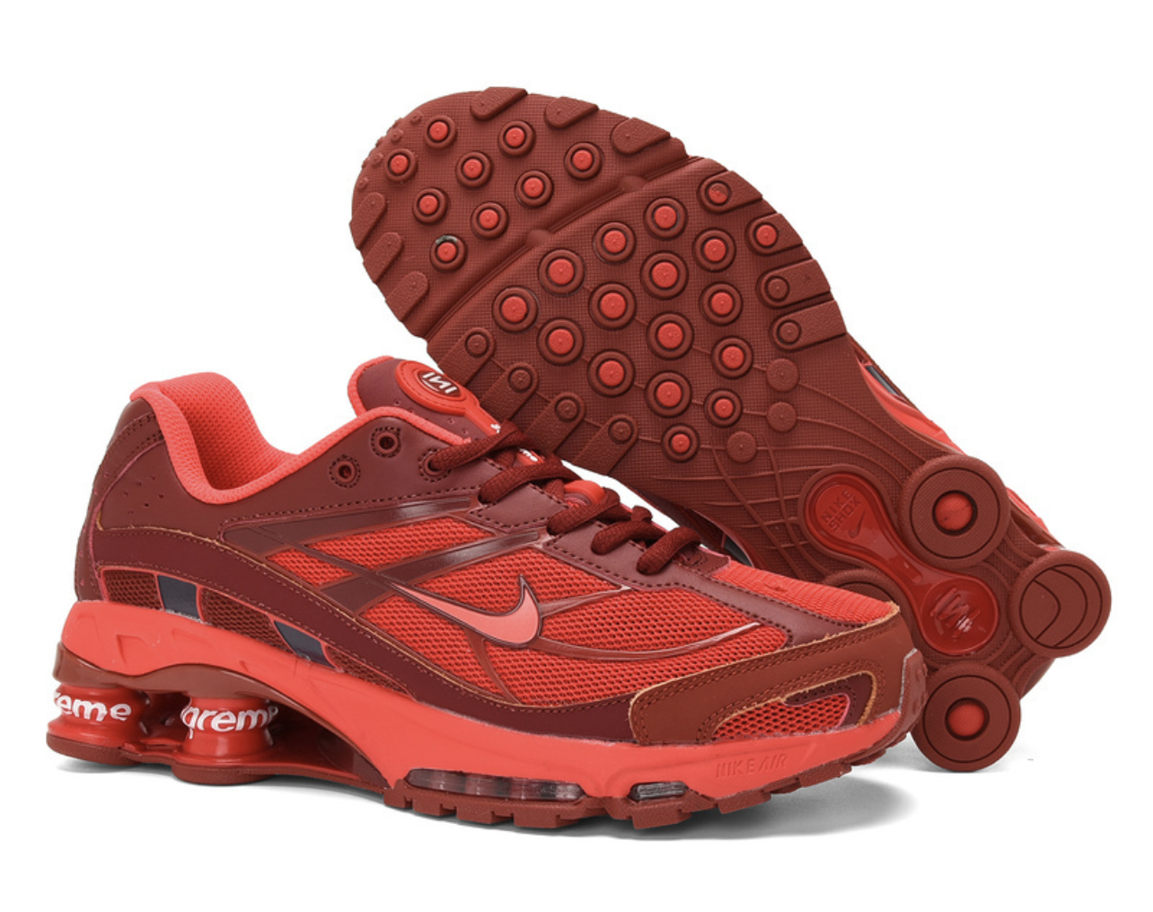 Supreme x Shox Ride 2 Triple Red