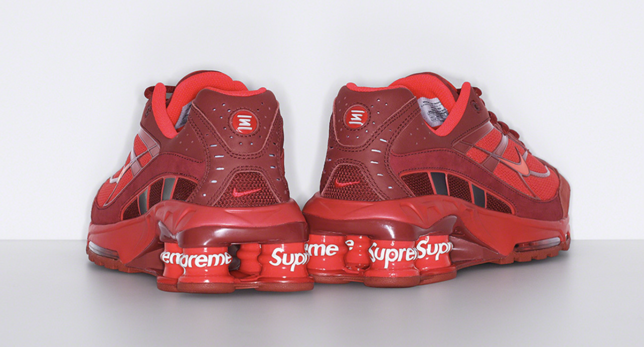 Supreme x Shox Ride 2 Triple Red