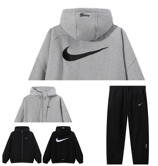 Supreme Oversized Hoodie Set