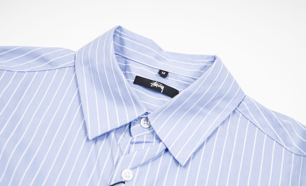 Stűssy long-sleeve button-up shirt