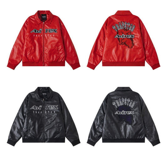 Trapstar Amirex Leather Jackets
