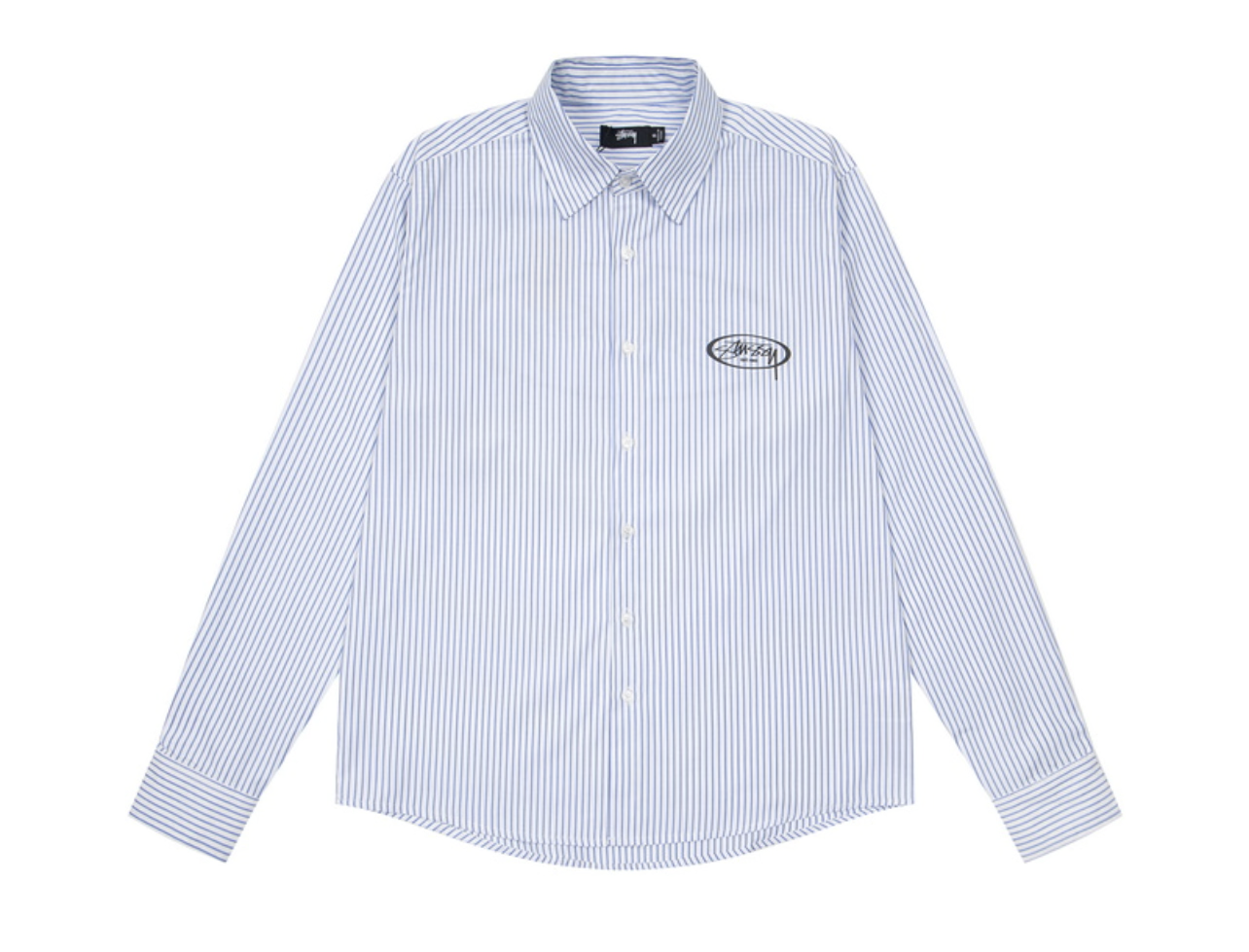 Stűssy long-sleeve button-up shirt