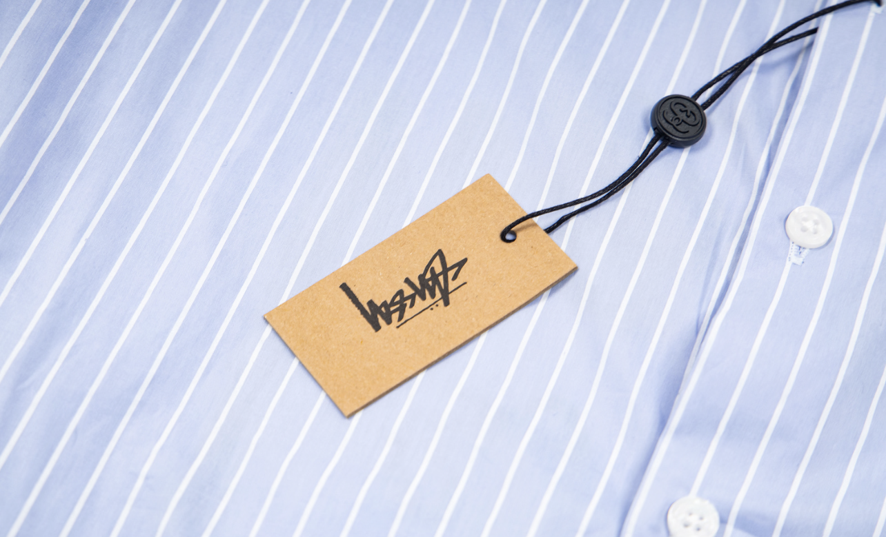 Stűssy long-sleeve button-up shirt