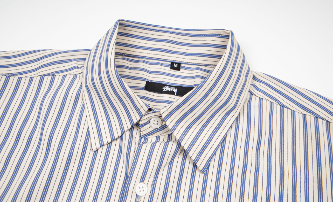 Stűssy long-sleeve button-up shirt