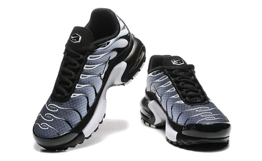 Air Plus TN Black-White-Metallic Silver