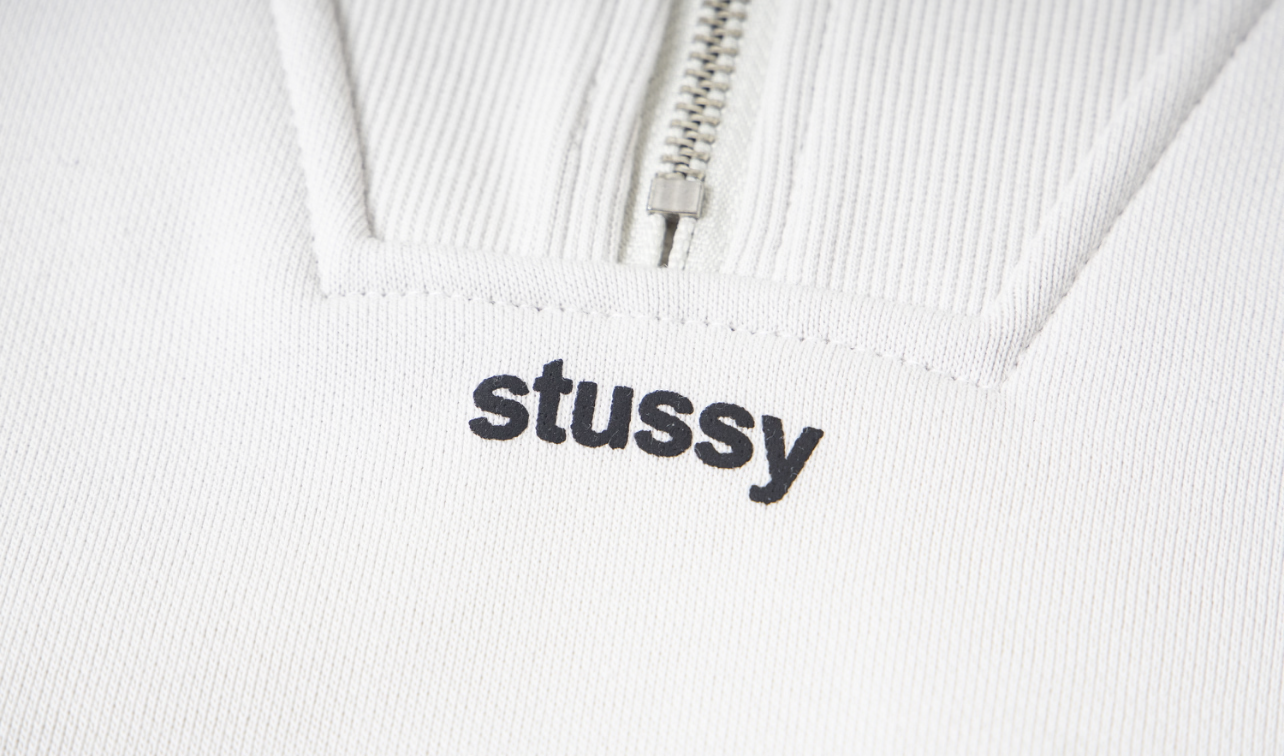 Stűssy half-zip pullover sweatshirt