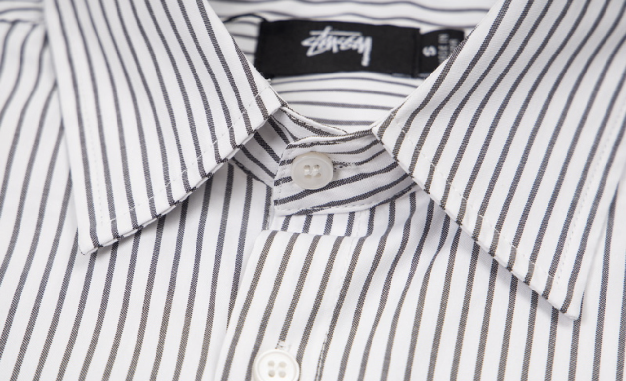 Stűssy long-sleeve button-up shirt