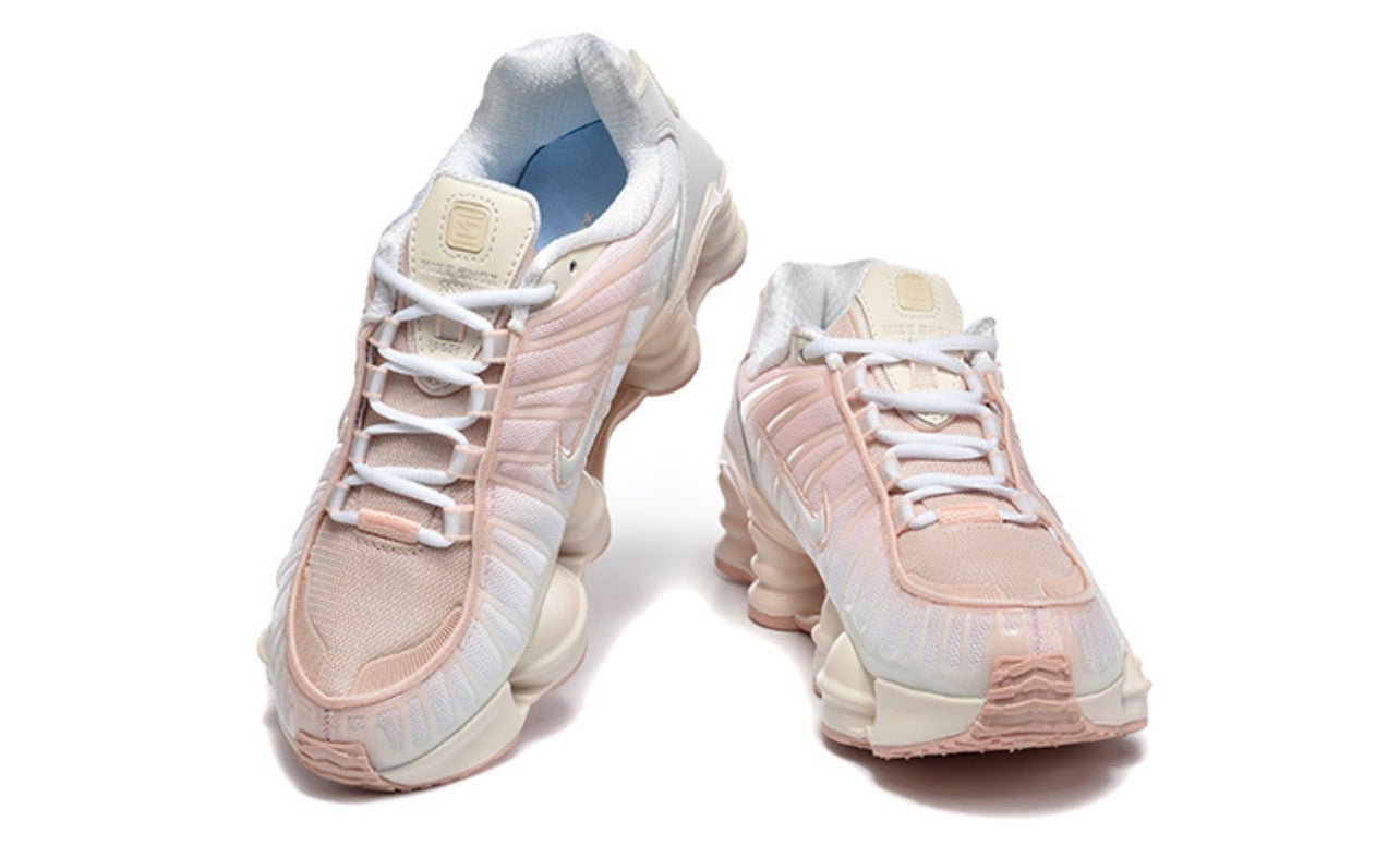 Air Shox TL White-Light Pink