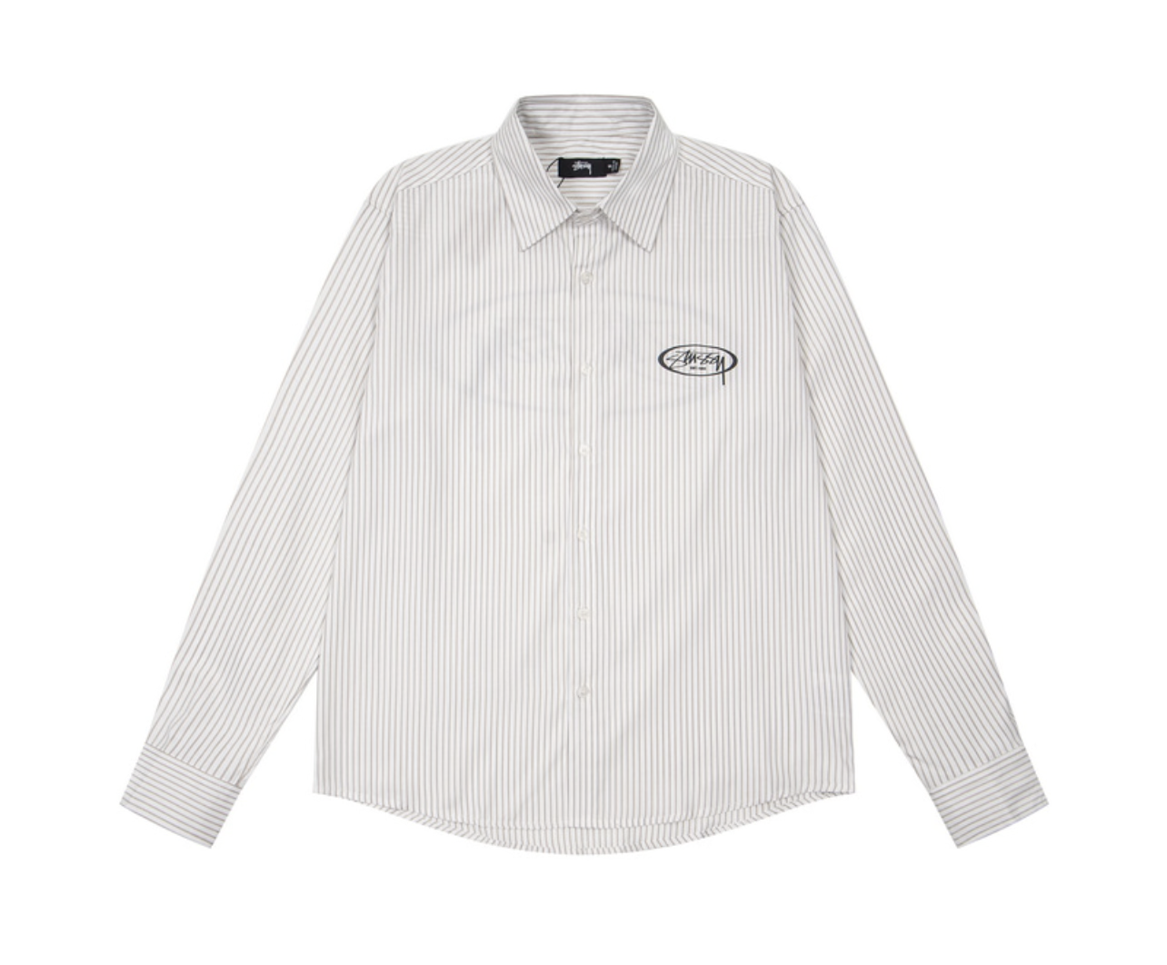 Stűssy long-sleeve button-up shirt