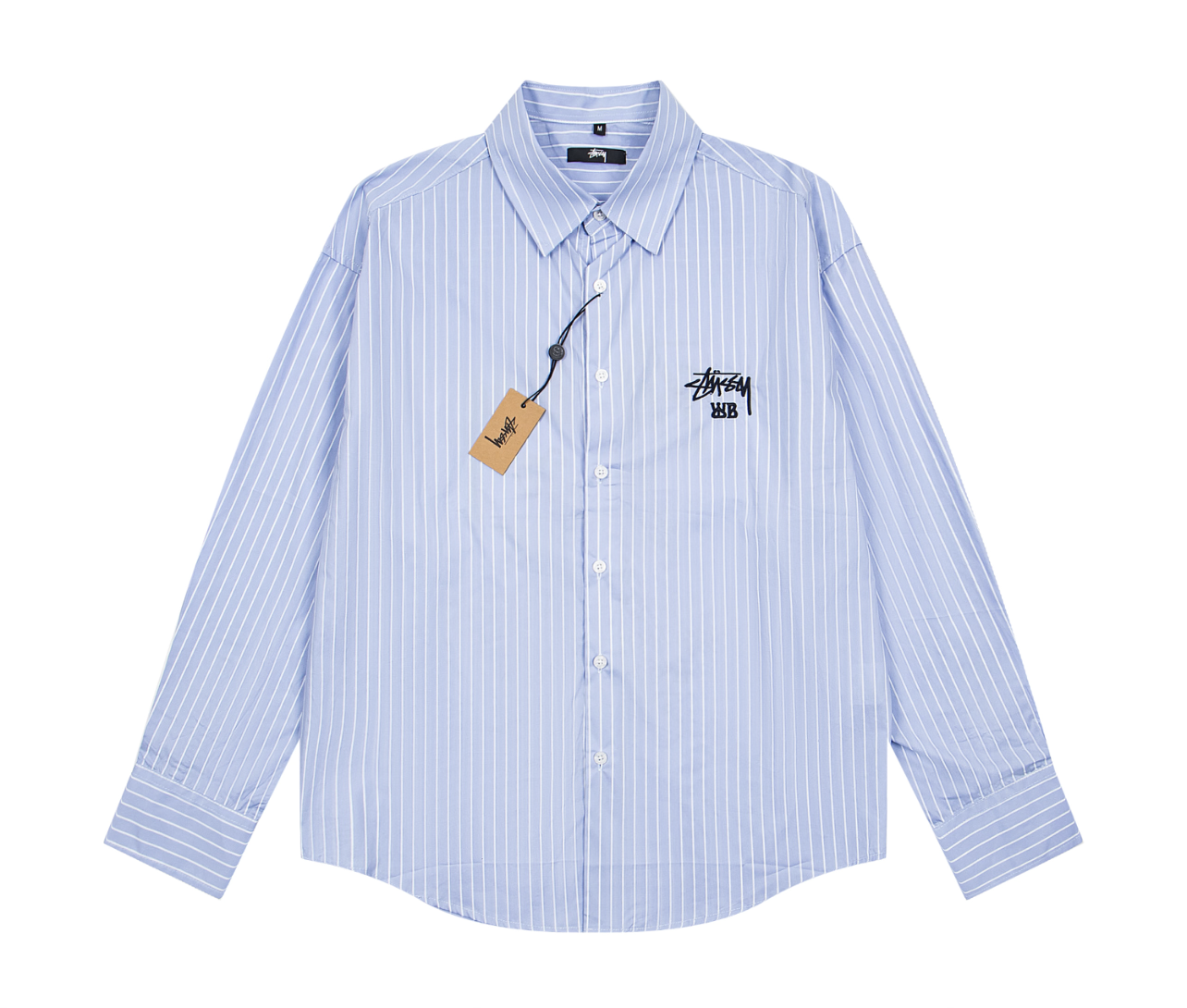 Stűssy long-sleeve button-up shirt