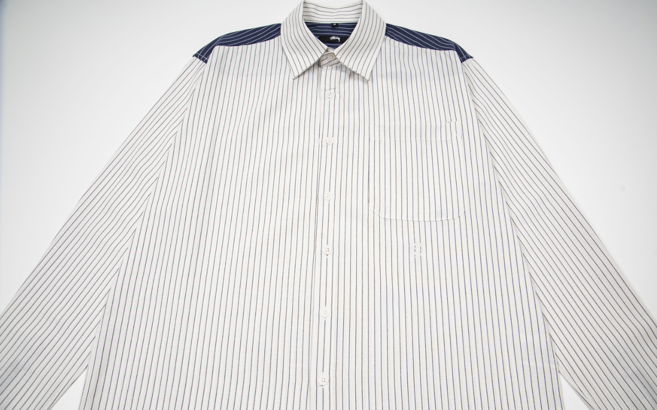 Stűssy long-sleeve Bottom up shirt