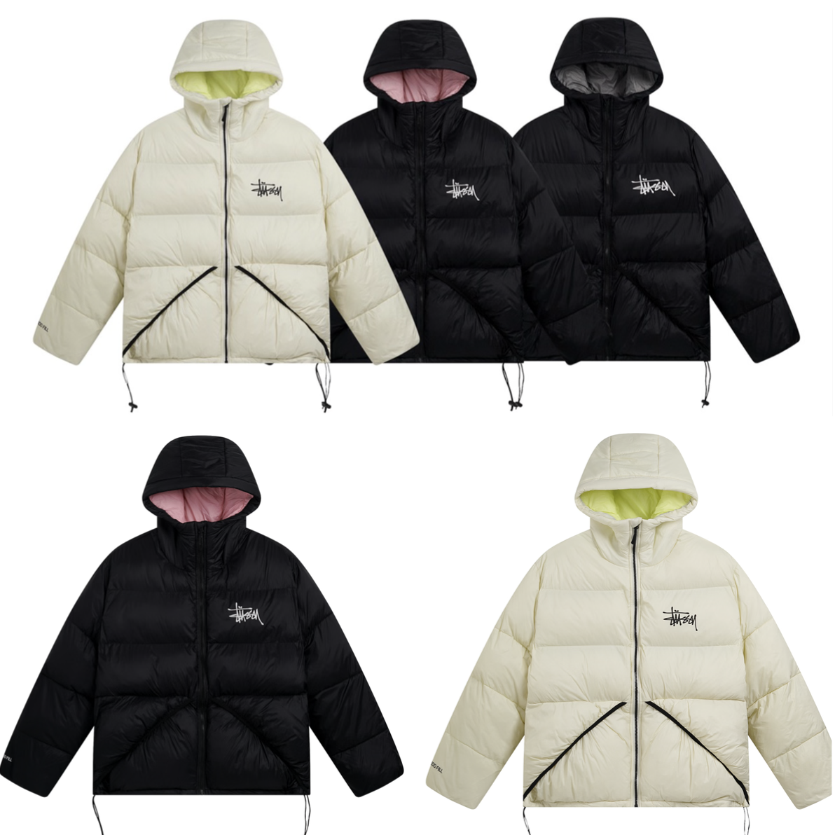 Stűdsy hooded puffer jacket