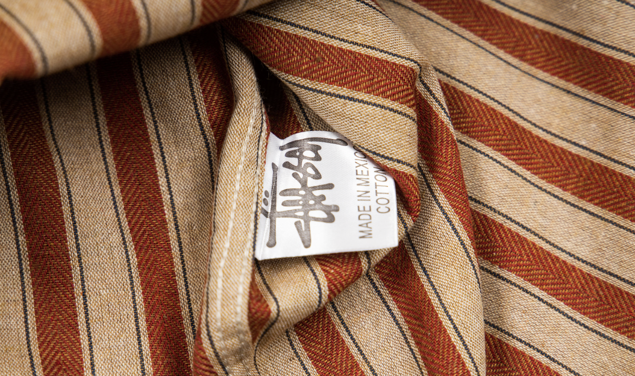 Stűssy long-sleeve button-up shirt