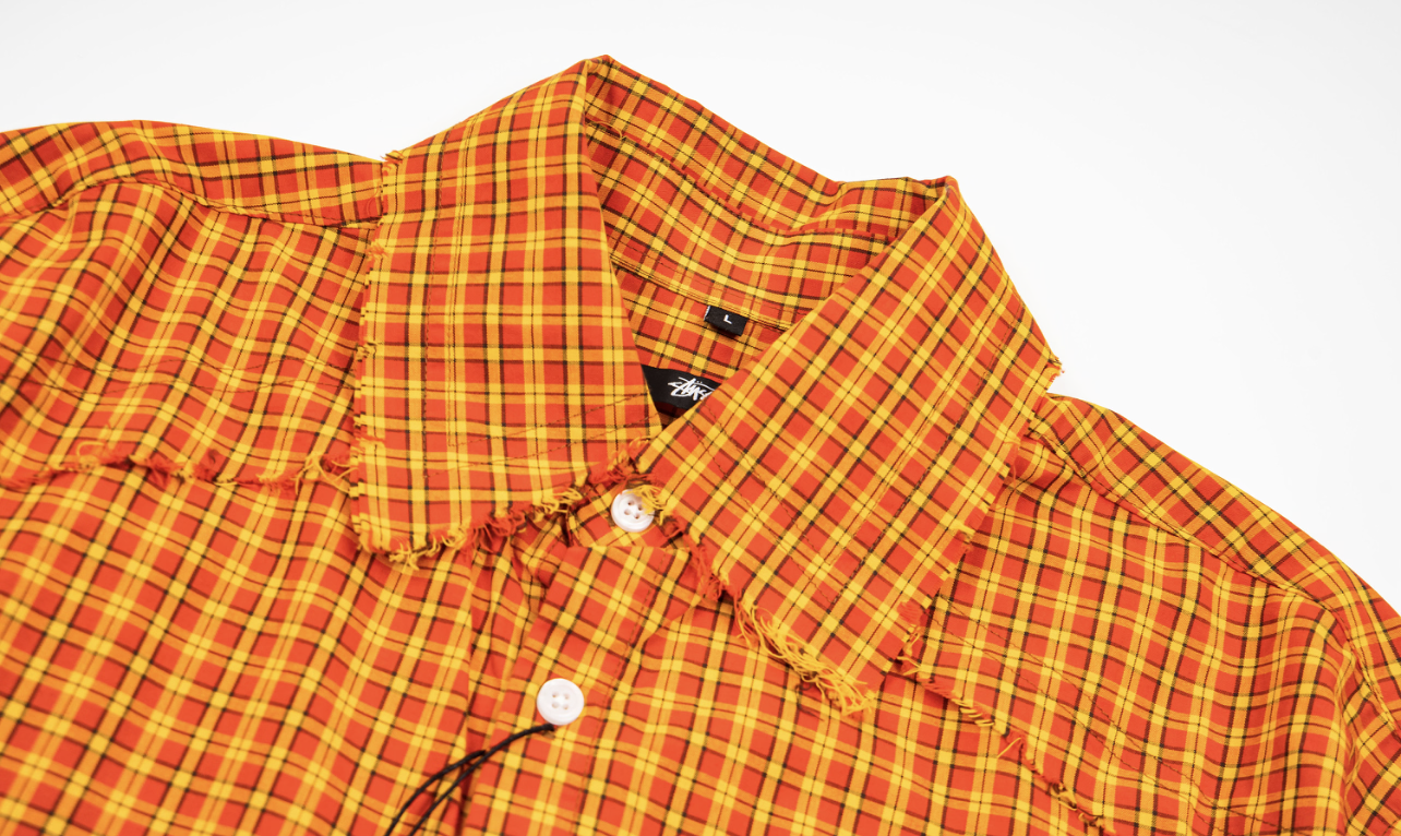 Stűssy long-sleeve button-up shirt