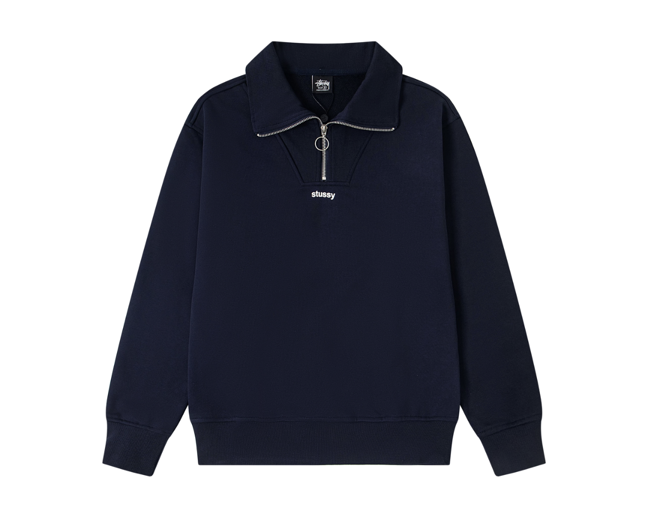 Stűssy half-zip pullover sweatshirt