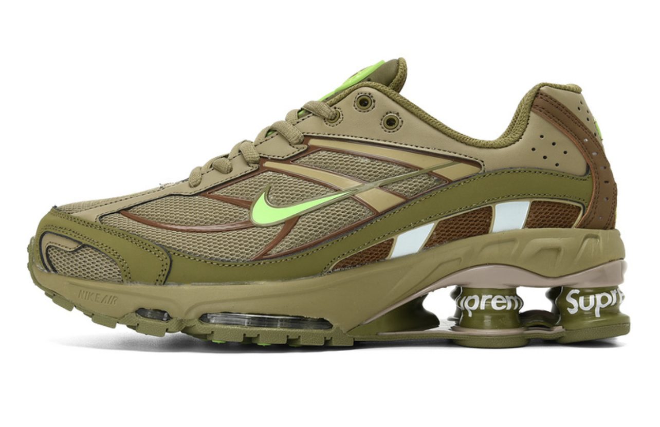 Supreme x Shox Ride 2 Green-Khaki