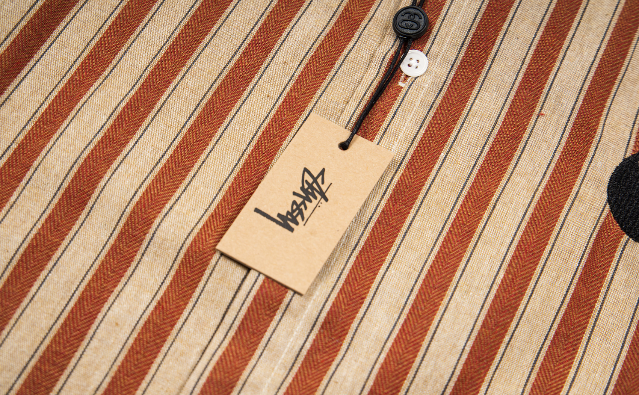 Stűssy long-sleeve button-up shirt