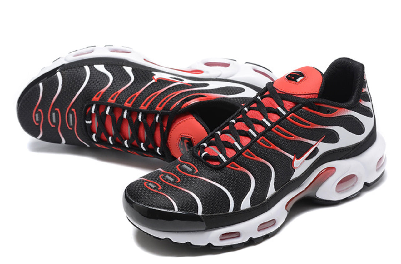 Air Plus TN Black-White-University Red