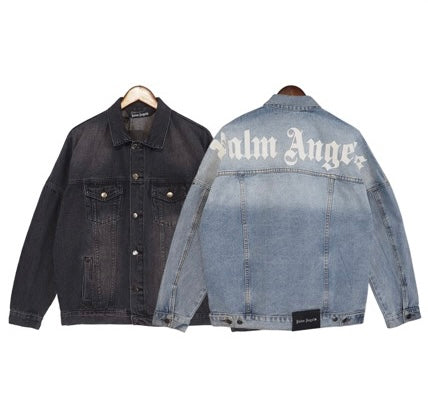 Palm Angels Track Denim Jacket